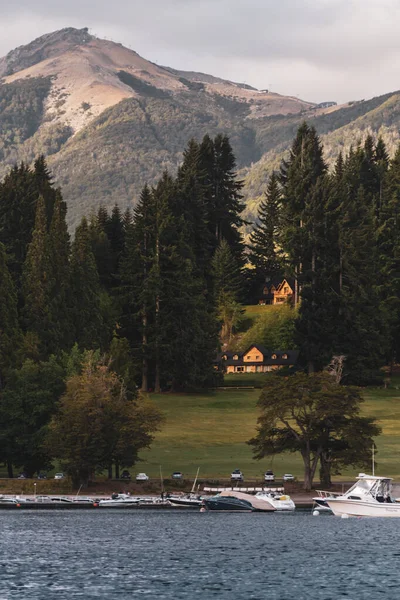 Beautiful View Cumelen Country Club Sunny Day Mountains Cloudy Sky — Stock Photo, Image