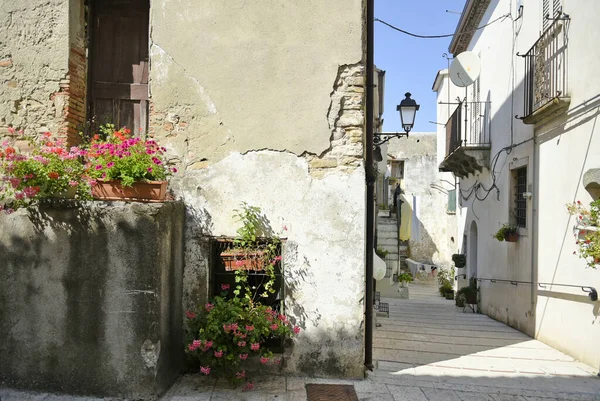 Una Strada Stretta Galdo Italia — Foto Stock