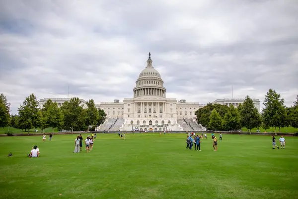 Washington Kongre Binası Kongre Binası Olarak Bilinir — Stok fotoğraf