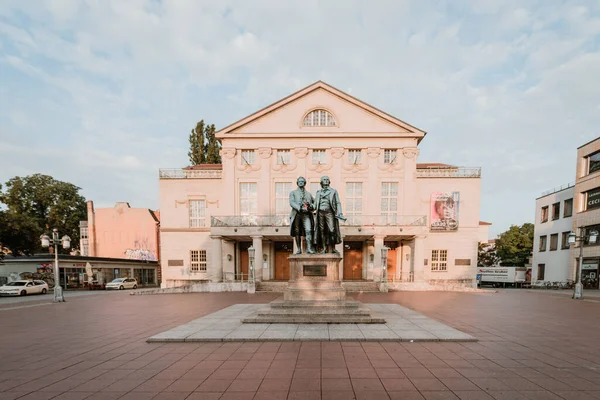 Deutsches Nationaltheater Und Staatskapelle Weimar Ein Theater Weimar — Stockfoto