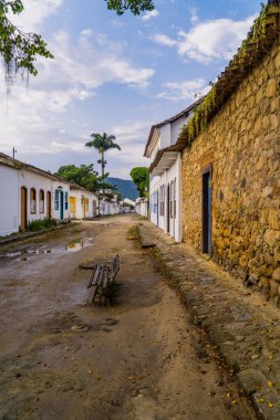 Koloni caddelerinin dikey görüntüsü.