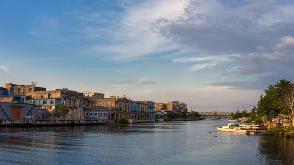 Μια Όμορφη Θέα Του Ποταμού San Juan Στο Matanzas Κούβα — Φωτογραφία Αρχείου