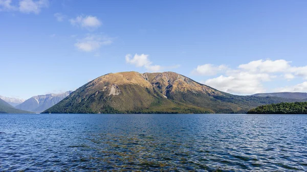 Yeni Zelanda Daki Nelson Lakes Ulusal Parkı Nın Güzel Bir — Stok fotoğraf