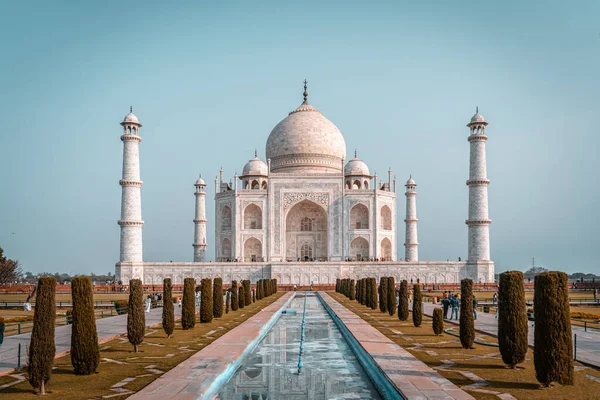 Mausolée Taj Mahal Agra Inde — Photo