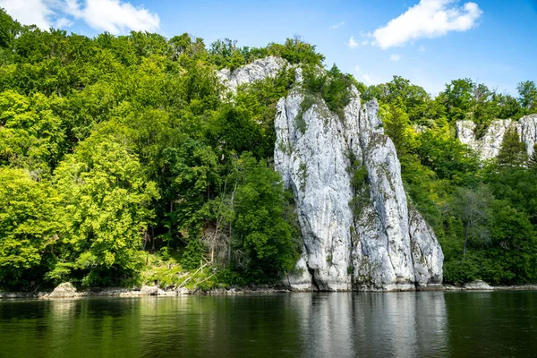 Річка Дунай Кельгеймі Баварія Німеччина — стокове фото