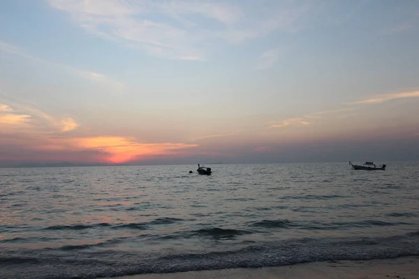 Una Bella Vista Barche Mare — Foto Stock