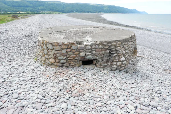 Una Antigua Estructura Piedra Orillas Del Mar —  Fotos de Stock