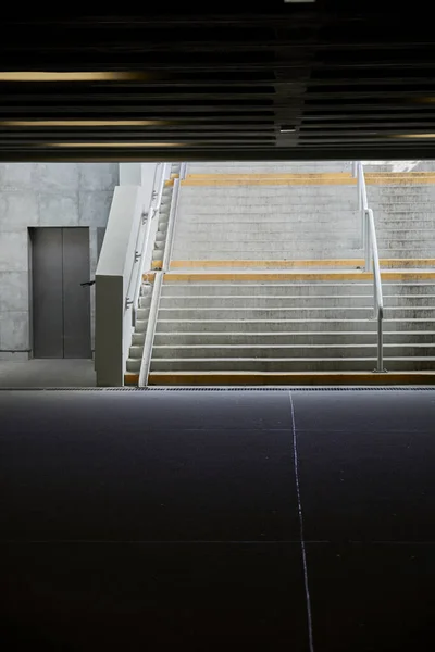 Close Escadas Subterrâneas Luz Dia — Fotografia de Stock