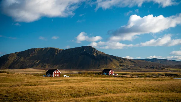 Beautiful View North Atlantic Island Sunlight — Stock Photo, Image