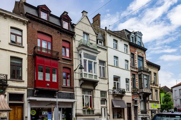Historische Vlaamse Gebouwen Het Centrum Van Brussel België Europa — Stockfoto