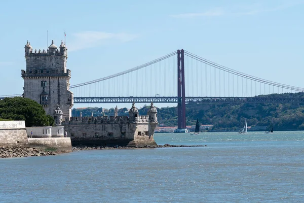 Museu Histórico Torre Belém Cidade Lisboa — Fotografia de Stock