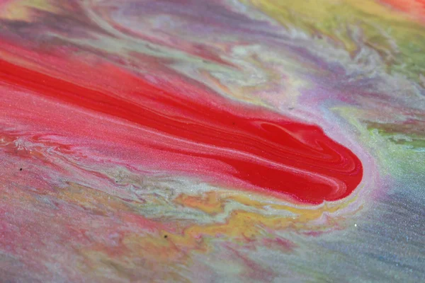 Abstrakcyjny Kolorowy Obraz Sztuki Akrylowej Idealny Tła Lub Tapety — Zdjęcie stockowe