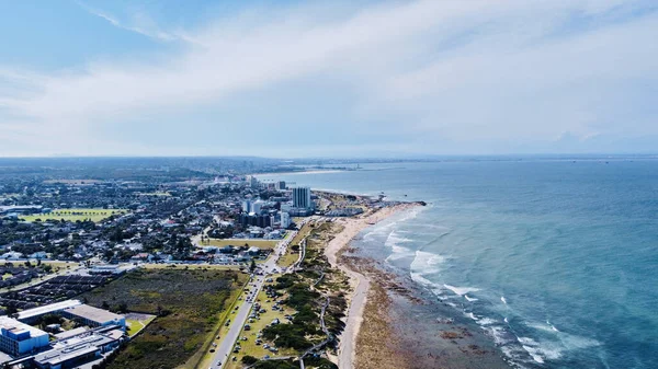 Una Vista Aérea Del Puerto Elizabeth Sudáfrica — Foto de Stock