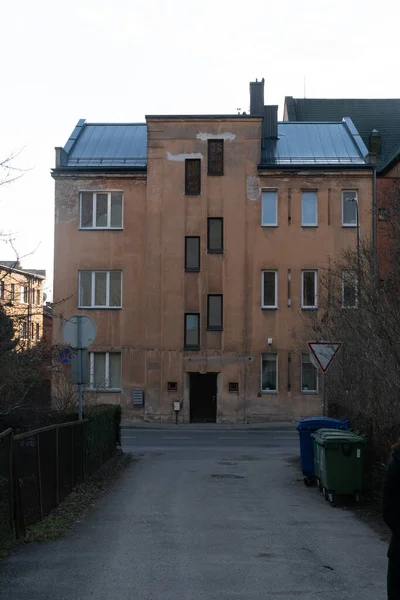 Plano Vertical Edificio Residencial Kaunas Lituania — Foto de Stock