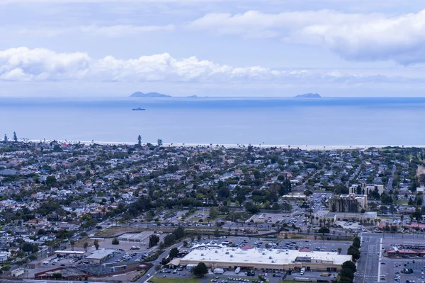 Letecký Pohled Panorama San Diega Pobřeží — Stock fotografie