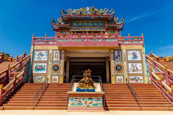 Templo Chinês Chonburi Tailândia — Fotografia de Stock