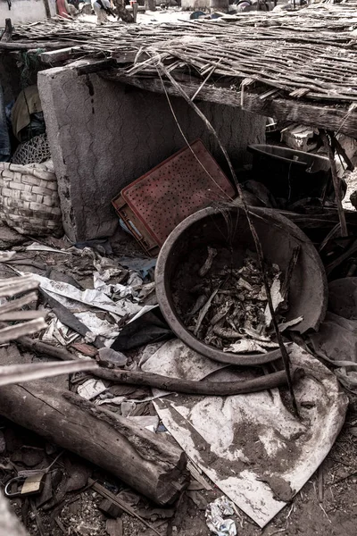 Junkyard Scrap Metals Gambia — Stock Photo, Image