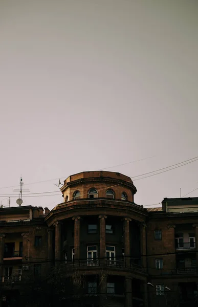 Scenic Shot Beautiful Circular Building City Centre Yerevan Armenia — Stock Photo, Image