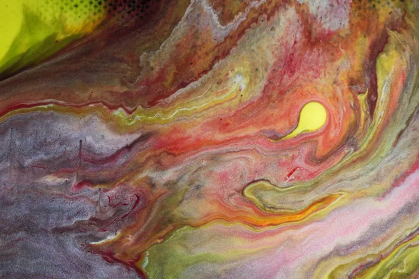 Abstraktní Barevná Akrylová Malba Ideální Pro Pozadí Nebo Tapety — Stock fotografie