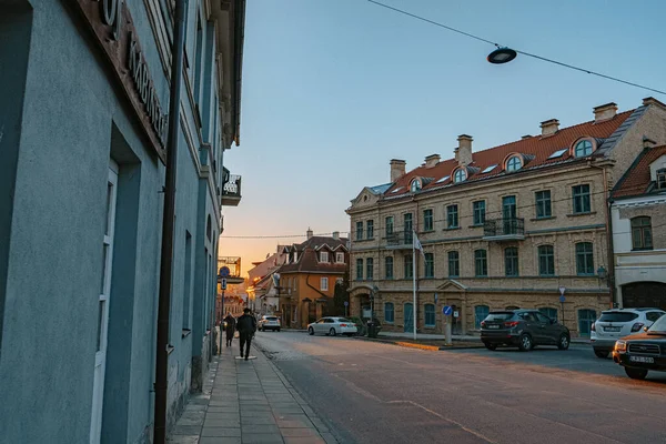Hermoso Paisaje Histórica Ciudad Vilna Lituania —  Fotos de Stock