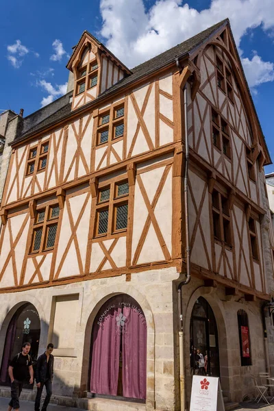 Primer Plano Los Edificios Históricos Centro Dijon Francia — Foto de Stock