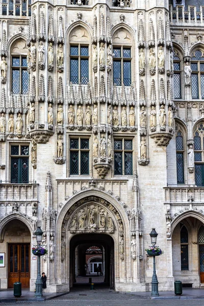 Hotel Ville Dom Władyki Grand Place Bruksela Belgia Europa — Zdjęcie stockowe