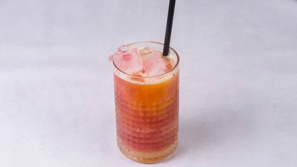 Sour Pineapple Cocktail Stick — Stock Photo, Image