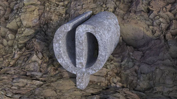 วอย างของต กษรกร ไฟจากคอนกร Tridimoanl บนพ นหล — ภาพถ่ายสต็อก