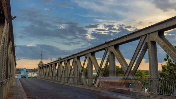 Μια Πλαϊνή Άποψη Της Γέφυρας Puente Tirri Matanzas Στην Κούβα — Φωτογραφία Αρχείου