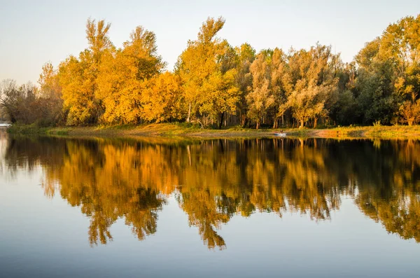 Flygbild Konstgjord Sjö Begecka Jama Nära Staden Novi Sad Serbien — Stockfoto