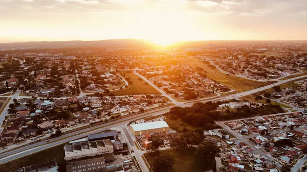 Eine Luftaufnahme Von Port Elizabeth Südafrika — Stockfoto