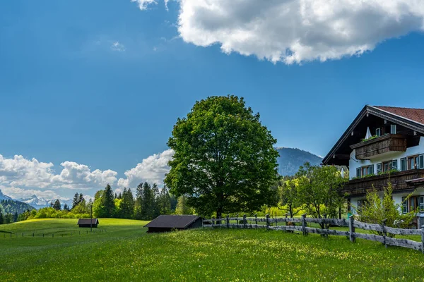 Mesmerizing Shot Mountainous Landscape Bavaria Germany — Stock Photo, Image
