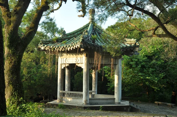 Een Oud Paviljoen Een Prachtig Park Taipei Taiwan — Stockfoto