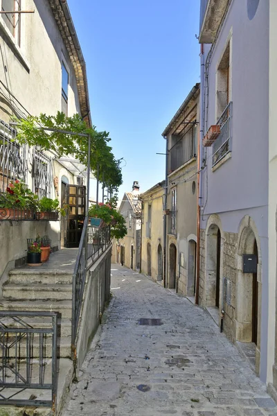 Gros Plan Une Rue Riccia Italie — Photo