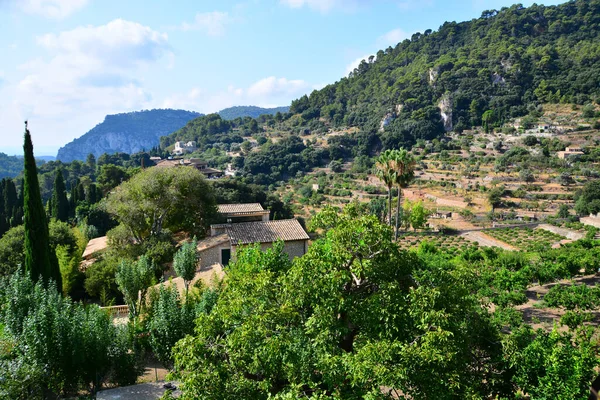 Spanya Nın Mallorca Valldemossa Köyüne Yakın Çekim — Stok fotoğraf