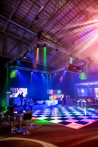 Una Pista Ballo Vuota All Evento Indoor Party Città Del — Foto Stock