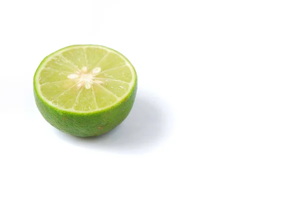 Caldo Cal Verde Con Fondo Blanco —  Fotos de Stock