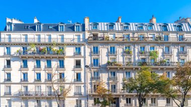 Paris, Marais 'de tipik bir bina, Fransız başkentinin merkezinde.