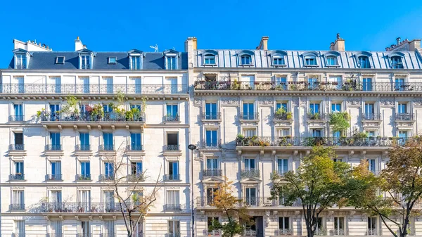 Париж Типова Будівля Маре Центрі Французької Столиці — стокове фото
