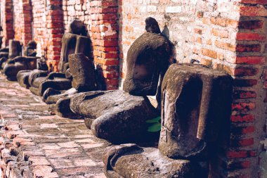Wat Chaiwatthanaram 'ın antik kalıntıları, Ayutthaya T' nin en ünlü arkeolojik alanlarından biri.