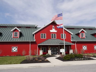 Boonville, Missouri 'deki Warm Springs Çiftliği' ne yakın çekim.