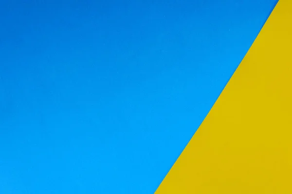 A wallpaper of blue and yellow papers