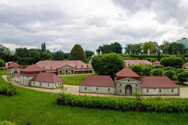 Saline Royale Van Arc Senans Mini Europe Miniatuur Historisch Europees — Stockfoto