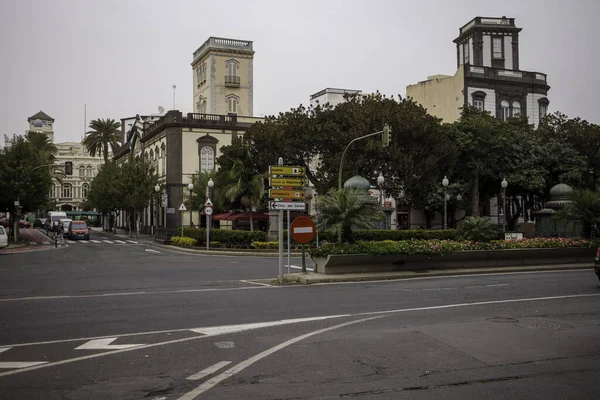 Las Calles Las Palmas Durante Día Gran Canaria España —  Fotos de Stock