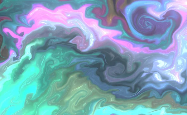 Żywe Tło Abstrakcyjnym Wielobarwnym Marmurowym Wzorem — Zdjęcie stockowe