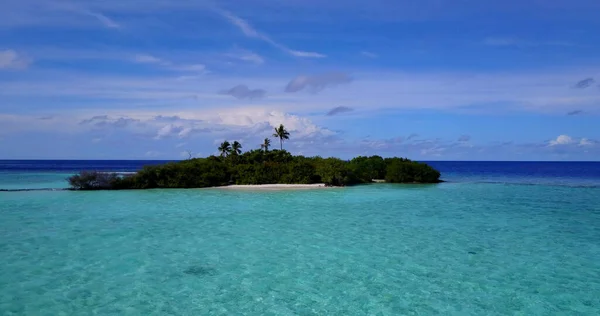 Ein Schöner Blick Auf Die Insel Mit Tropischen Bäumen Asien — Stockfoto
