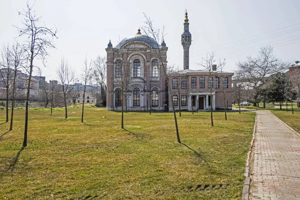Die Berühmte Sadabat Moschee Stadtteil Kagithane Ufer Des Goldenen Horns — Stockfoto