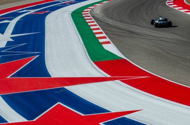 ABD Grand Prix sırasında Circuit 'te yapılan uluslararası otomobil yarışı Formula 1