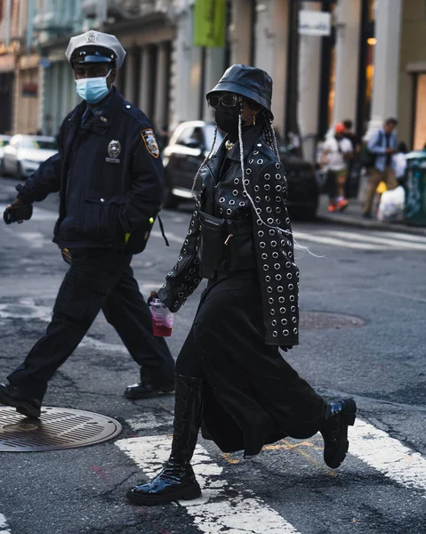 New York City Die Heimat Der Mode Und Selbstbestimmung — Stockfoto