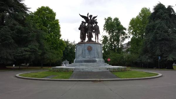 Памятник Капитолии Штата Вашингтон — стоковое фото